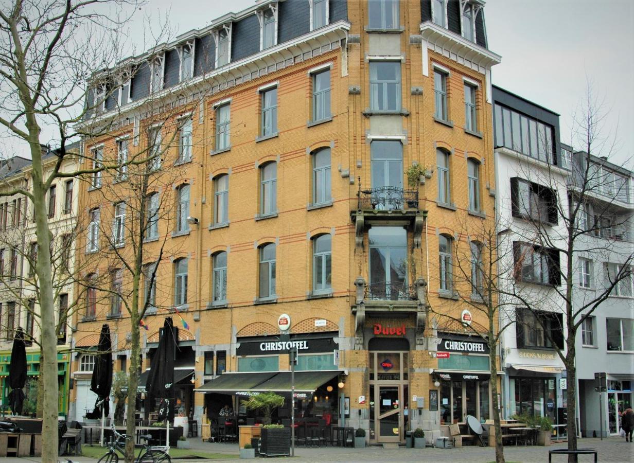 Sleep Inn - Black And Gold Loft Antwerp Cityview מראה חיצוני תמונה